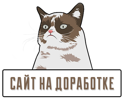 Сайт на доработке